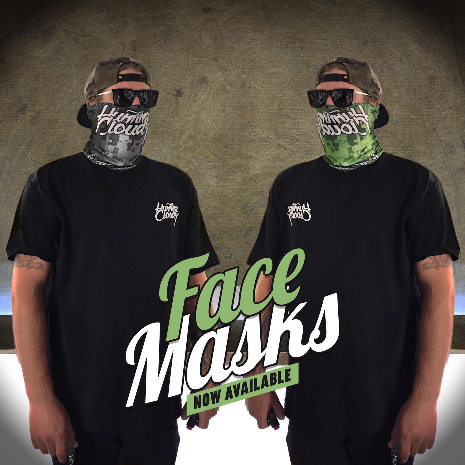 Hunting Cloudz Face Mask