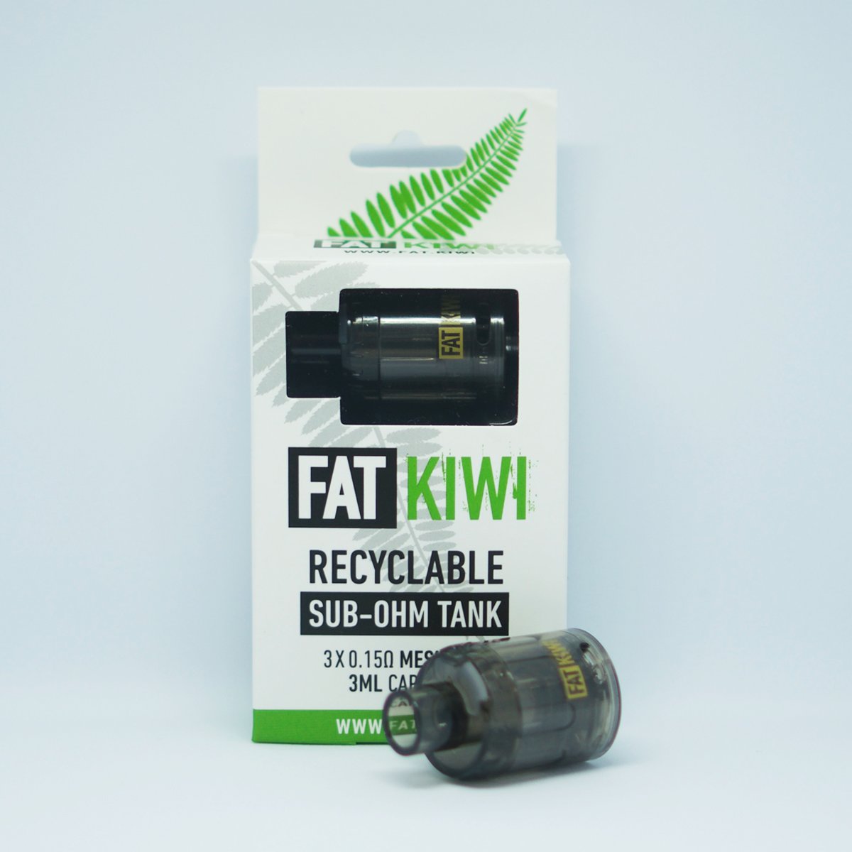 Fat Kiwi - Recyclable Sub-Ohm Tank (3 Pack)