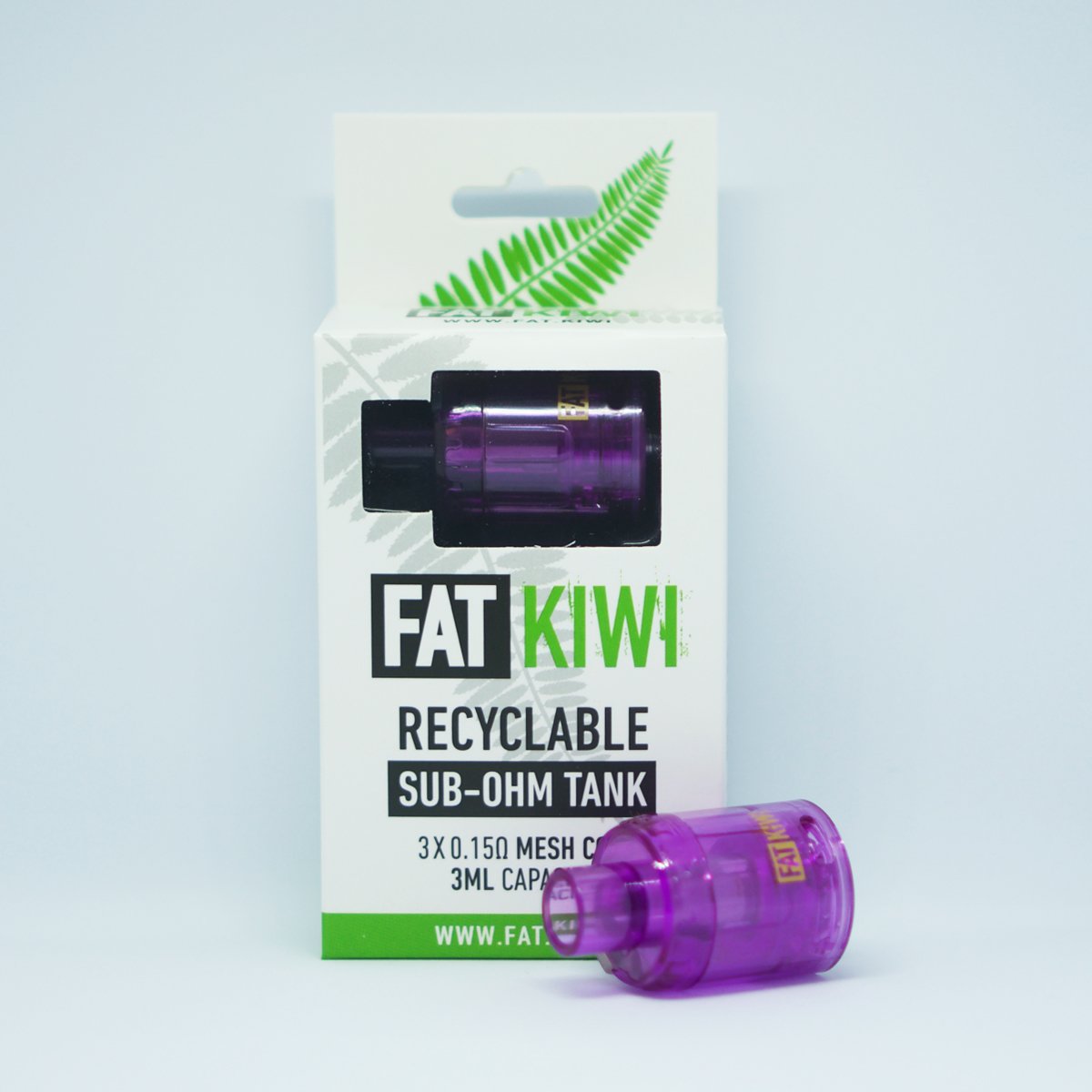 Fat Kiwi - Recyclable Sub-Ohm Tank (3 Pack)