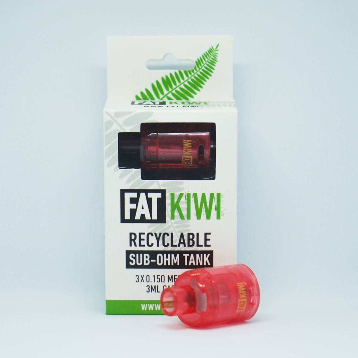 Fat Kiwi - Recyclable Sub-Ohm Tank (3 Pack)