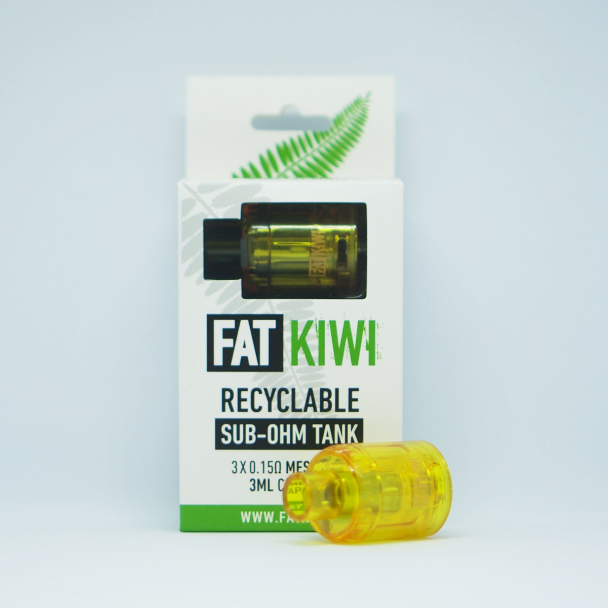 Fat Kiwi - Recyclable Sub-Ohm Tank (3 Pack)