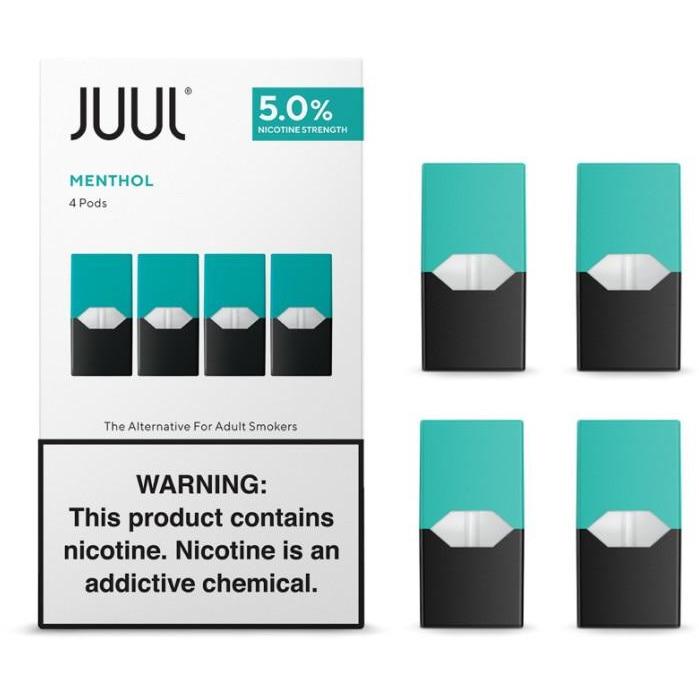 JUULPODS - Menthol 5.0% (4 Pack)